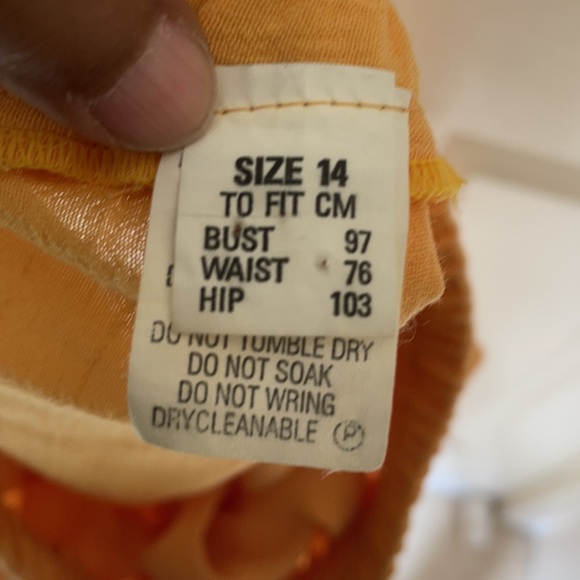 Yellow/ Orange Skirt - Picture 4 of 5